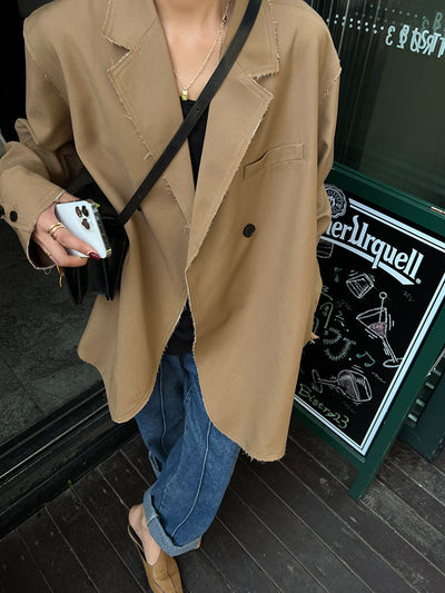 Blazer Elegante para Mujer Otoño - Chaqueta Casual de Manga Larga - Image 3