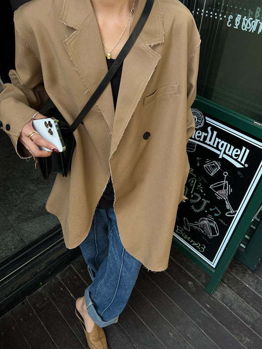 Blazer Elegante para Mujer Otoño - Chaqueta Casual de Manga Larga - Image 3