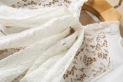 Vestido Slim con Cintura de Encaje y Lazo - Image 19