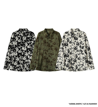 Camisa Manga Larga Ice Silk Estampada para Hombre - Image 11