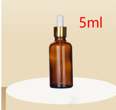 Botella de Vidrio Ámbar para Aceites Esenciales - Recargable y Portátil - Image 2