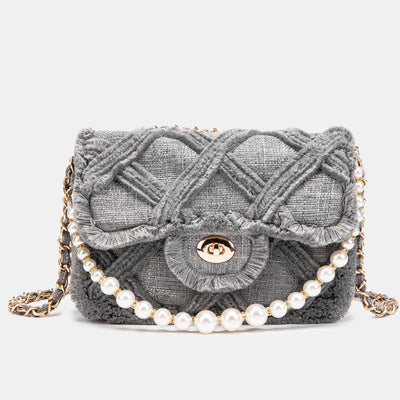 Bolsa de Hombro Pearl Lingge - Bolso Mensajero Elegante para Mujer - Image 6