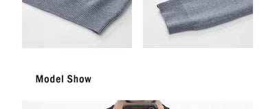 Suéter Básico Cuello Redondo para Hombre - Pullover Versátil - Image 17