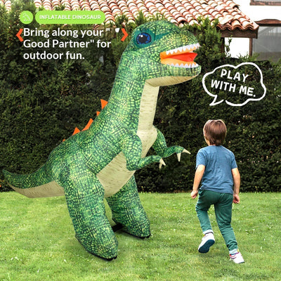 Dinosaurio Inflable Gigante con Simulación Eléctrica para Niños - Image 2