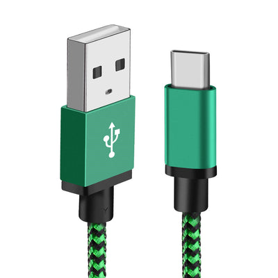 Cable de Datos Trenzado Circular con Patrón Serpiente - Image 5