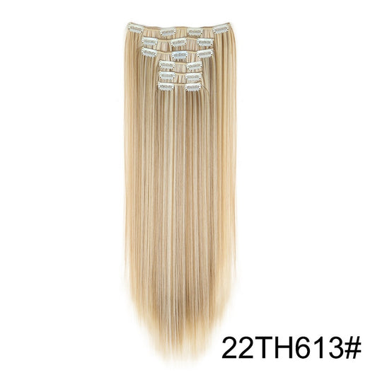 Set de 6 Extensiones de Cabello Liso Largo - Image 18