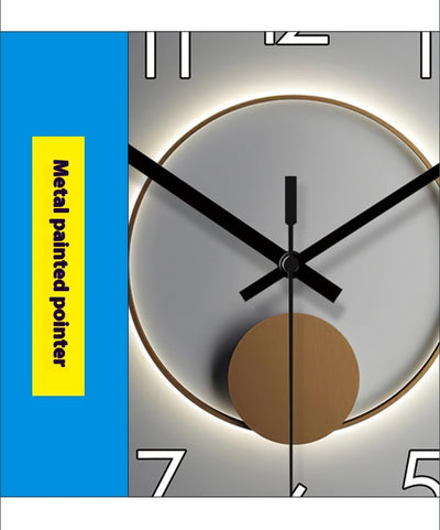 Reloj de Pared Silencioso Lujo Americano para Sala de Estar - Image 16