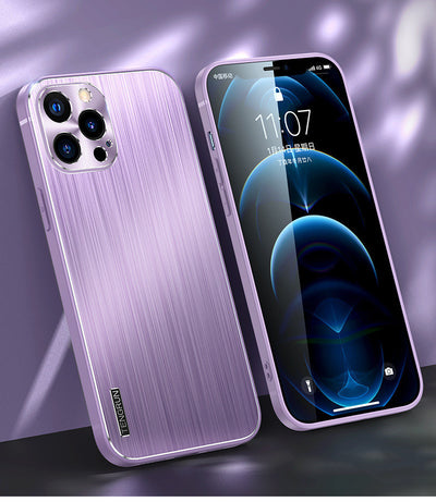 Funda de Teléfono Móvil en Metal Cepillado con Protección Integral - Image 7