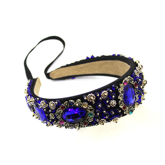 Diadema de Lujo Barroca de Alta Costura - Image 19