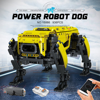 Perro Robot Mecánico Eléctrico con Control Remoto y Armado Educativo - Image 12