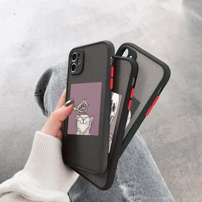 Funda para Teléfono con Impresión de Calavera Creativa y Sencilla - Image 3