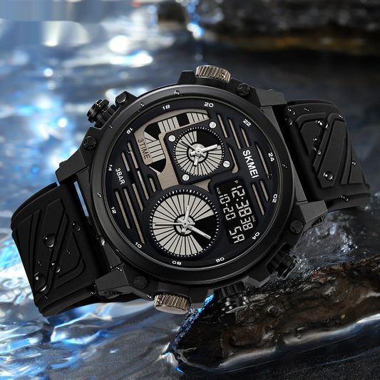 Reloj Deportivo Multifunción Resistente al Agua con Paracord para Aventuras