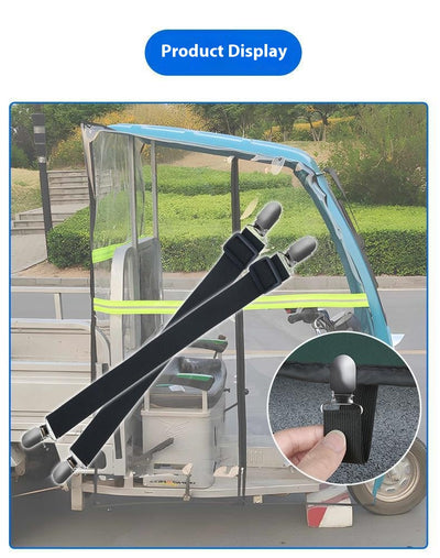 Clip Elástico de Fijación para Triciclo Eléctrico Cortina de Lluvia - Image 16