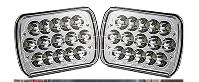 Linterna Frontal LED Cuadrada con Luz Alta y Baja - Image 7