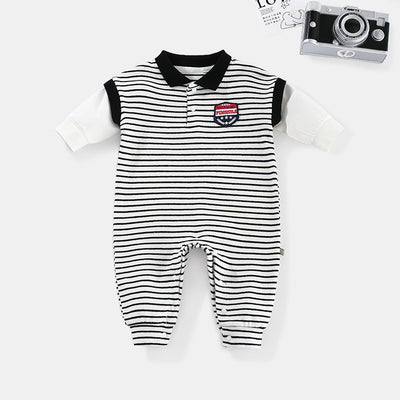 Body de Rayas para Bebé Recién Nacido - Ropa de Otoño - Image 8