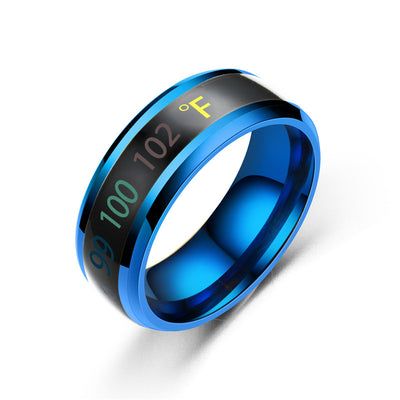 Anillo de Pareja Termosensible Fahrenheit - Cambia de Color con tu Amor - Image 9