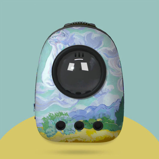 Mochila Transportadora para Gatos - Diseño Respirable con Compartimento Espacioso - Image 5