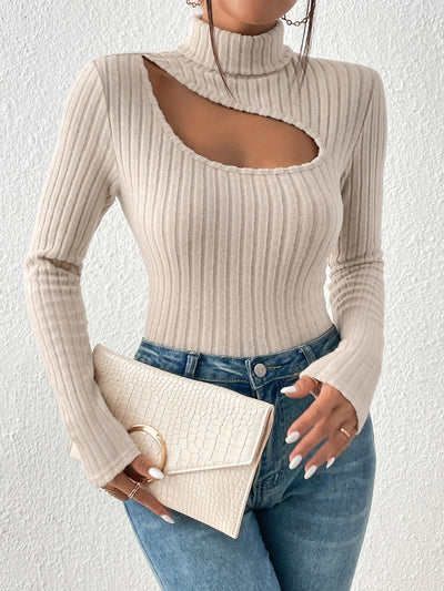 Blusa Elegante Slim Fit Estilo Maduro para Mujer - Otoño Invierno - Image 12