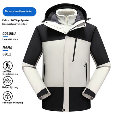 Chaqueta Impermeable 3 en 1 Desmontable - Image 10