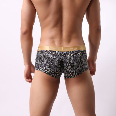 Bóxers Estampado Leopardo Dorado para Hombre - Image 5