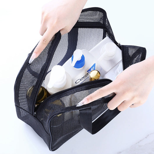 Bolsa de Malla para Artículos de Aseo Personal - Viajes y Almacenamiento - Image 2