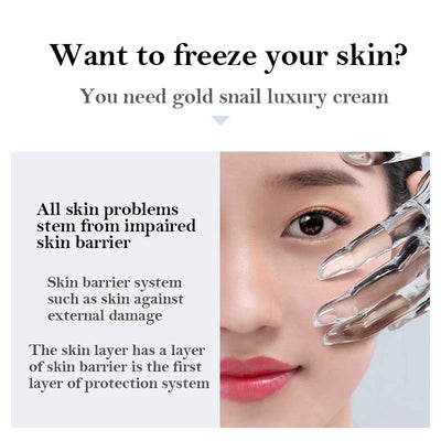 Crema Facial de Oro 24K con Baba de Caracol - Hidratación y Luminosidad - Image 6