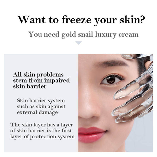 Crema Facial de Oro 24K con Baba de Caracol - Hidratación y Luminosidad - Image 6