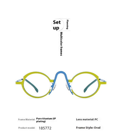 Armazón para Lentes de Miopía en Titanio Ultraligero Multicolor - Image 10