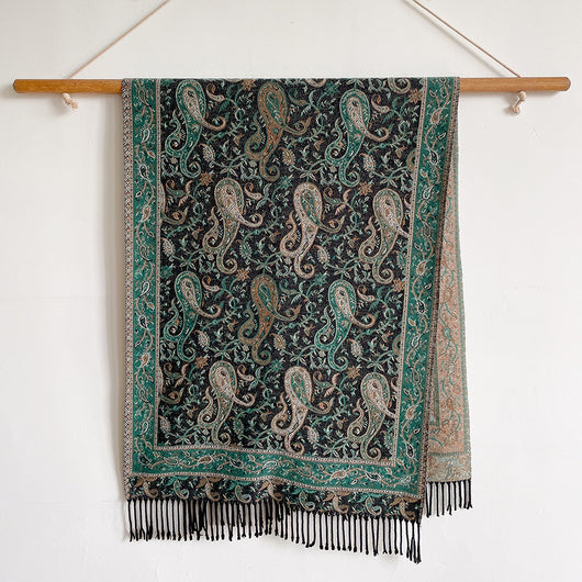 Chal Étnico de Cachemira Artificial para Mujer - Estilo Bohemio - Image 6