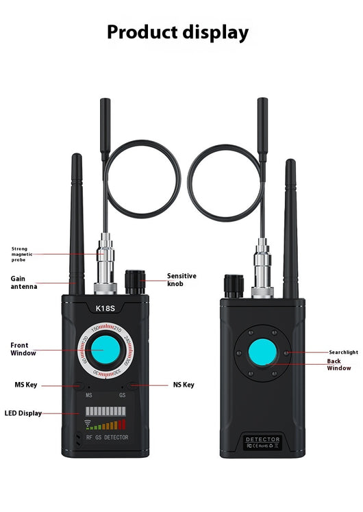 Detector Profesional Anti-cámara, Anti-micrófono y Anti-rastreo para Hoteles - Image 8