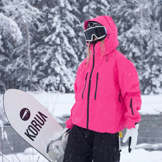 Chaqueta de Snowboard Impermeable para Mujer con Costuras Selladas - Image 19