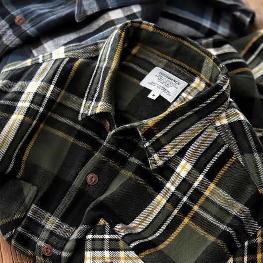 Abrigo Camisero Doble Tela Gruesa Estilo Americano para Primavera y Otoño - Image 14
