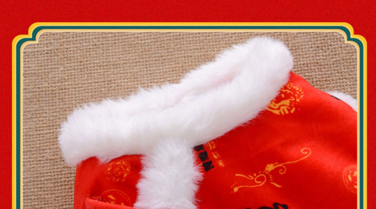 Abrigo Tradicional Chino para Perros - Acolchado Térmico Invierno - Image 11