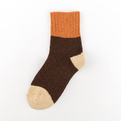 Calcetines de Lana de Conejo Gruesos y Cálidos con Costuras Multicolor - Image 16
