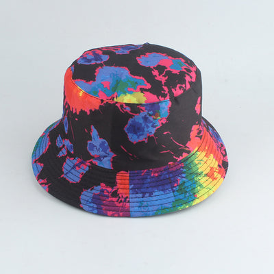 Gorra Reversible Tie-Dye Estilo Hip-Hop Doble Cara Diseño Urbano - Image 9