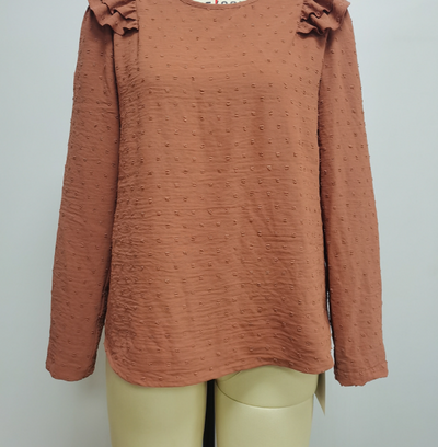 Suéter Jacquard de Cuello Redondo y Manga Larga - Image 7