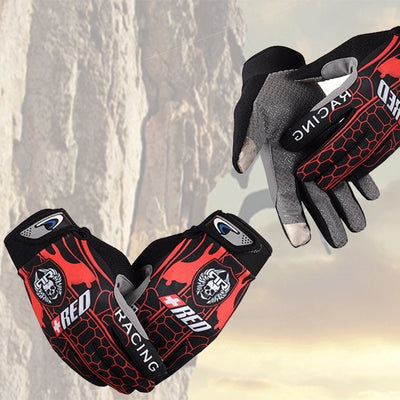 Guantes Deportivos Táctiles de Terciopelo para Montar a Caballo Resistentes al Viento