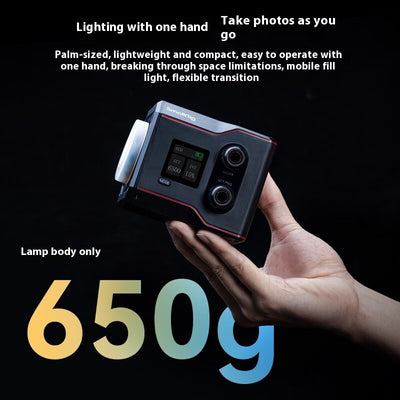 Luz de Relleno Bicolor RC60B con Control Remoto para Fotografía Profesional