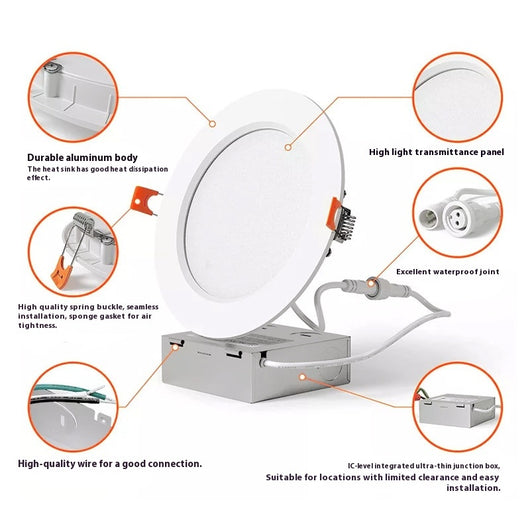 Panel LED Grande Regulable 3CCT/5CCT - Luz Inteligente para Cualquier Ambiente - Image 3