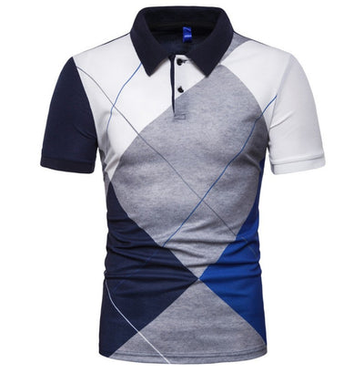 Polo Estampado de Manga Corta con Cuello - Image 3