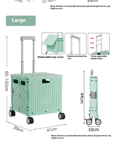 Carrito Plegable Portátil para Compras y Transporte - Image 21