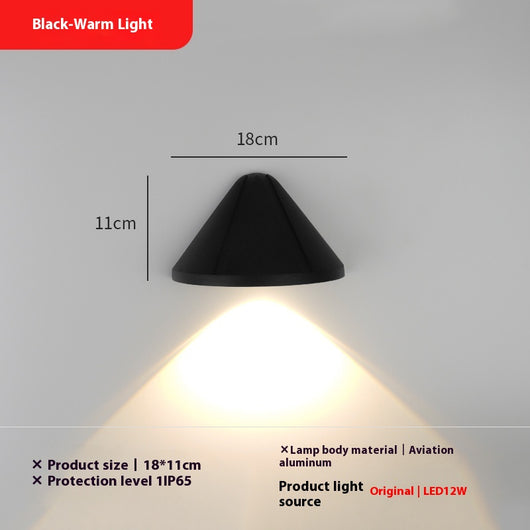 Foco LED Impermeable para Puerta de Diseño Minimalista - Image 5