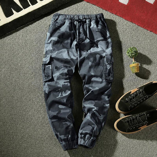 Pantalones Cargo Camouflage Holgados para Hombre - Image 15