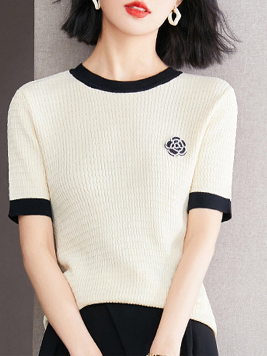 Playera Tejida Elástica para Verano - Comodidad y Estilo para Mujer - Image 13