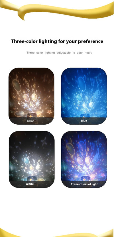 Lámpara Proyectora de Estrellas con Bluetooth y Luz Luminosa - Image 25