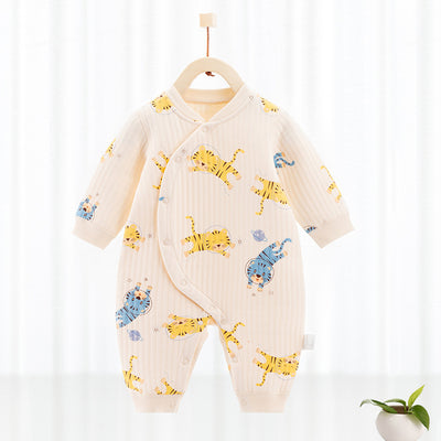 Pijama Térmico de Algodón y Seda para Bebé Recién Nacido - Image 9