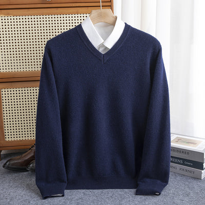 Suéter de Cuello Medio en Lana para Hombre - Image 18
