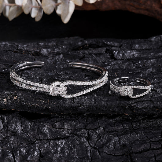Set de Pulseras Abiertas de Circón para Mujer - Image 20