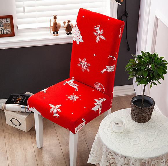Funda Elástica para Silla con Diseño Floral Clásico Chino