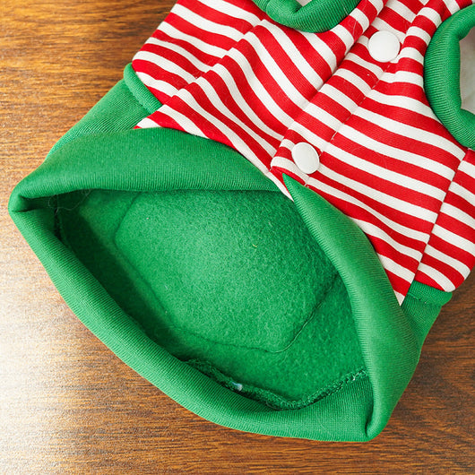 Abrigo Navideño para Mascotas - Suéter Reno con Bolsillo para Perros y Gatos - Image 26